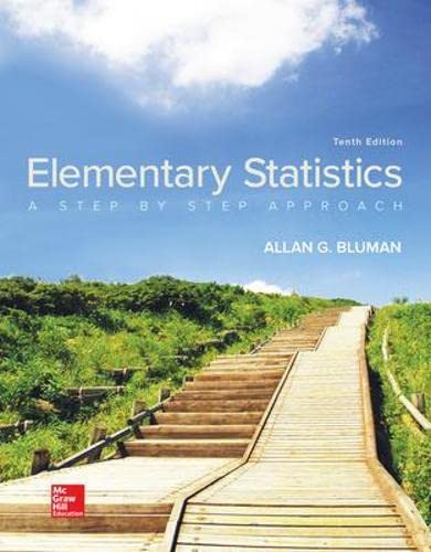 Elementary Statistics A Step by Step Approach 8211 10th