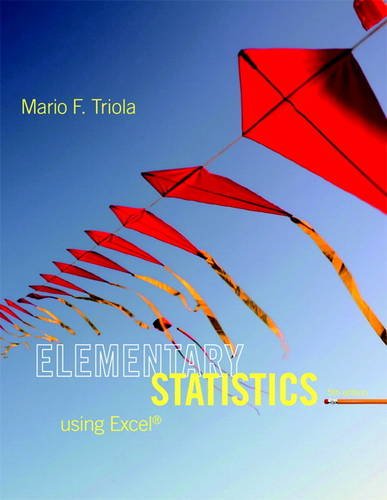 Elementary Statistics Using Excel 8211 5th