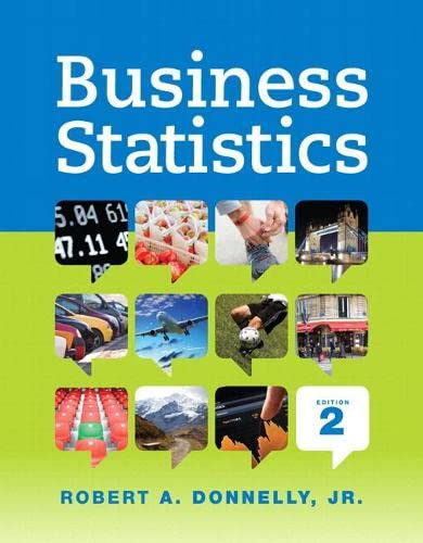 Donnellys Business Statistics 2nd