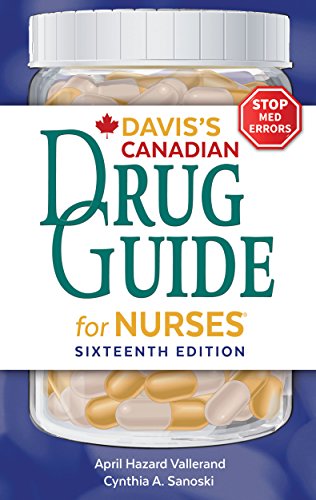 Davis8217s Drug Guide for Nurses Canadian Version 16th