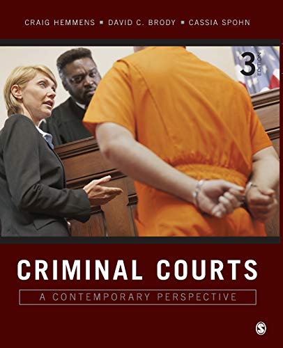 Criminal Courts A Contemporary Perspective 8211 3rd