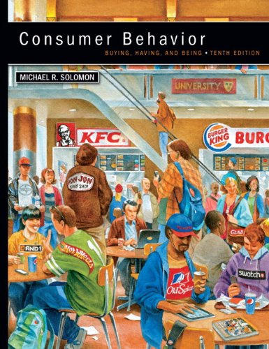 Consumer Behavior Buying Having and Being 10th by Michael R Solomon