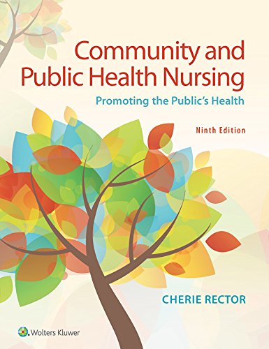 Community and public health nursing promoting the publics health