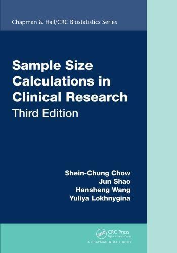 Sample Size Calculations In Clinical Research 3Rd