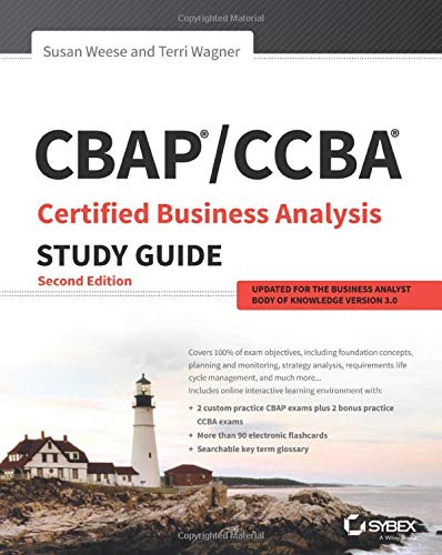 CBAPCCBA Certified Business Analysis Study Guide 8211 2nd
