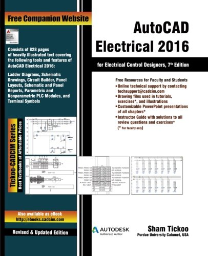 AutoCAD Electrical 2016 for Electrical Control Designers 8211 7th
