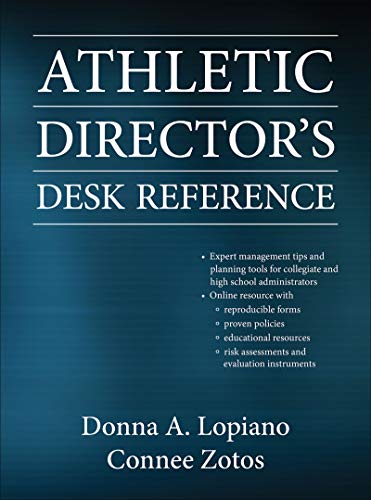 Athletic director8217s desk reference