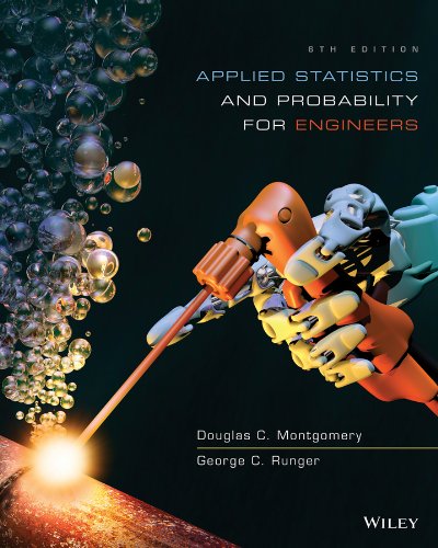 Applied statistics and probability for engineers 8211 6th