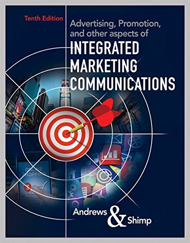 Advertising promotion and other spects of integrated marketing communications 8211 10th