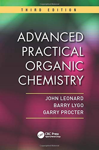 Advanced Practical Organic Chemistry 8211 3rd