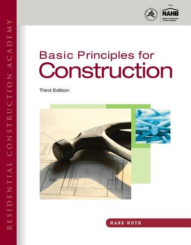 Residential Construction Academy Basic Principles For Construction 3Rd