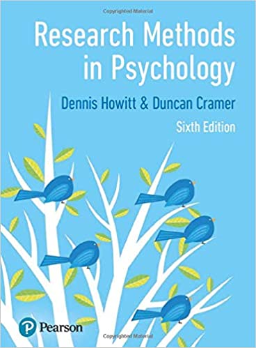 Research Methods in Psychology 6th