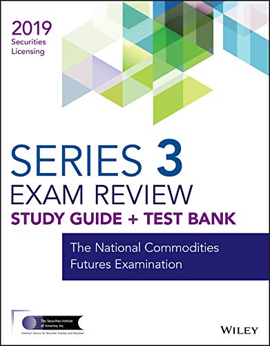 Wiley Finra Series 3 Exam Review 2019 1st