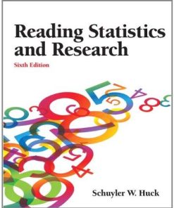 Reading Statistics And Research 6Th 2