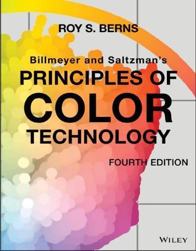 Principles Of Color Technology 4Th