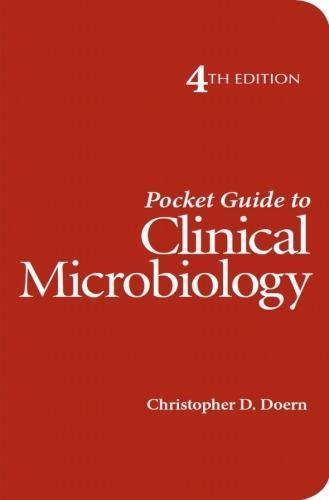 Pocket Guide To Clinical Microbiology 4Th