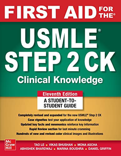 First Aid for the USMLE Step 2 CK 11th