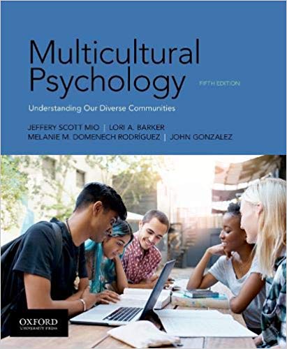 Multicultural Psychology Understanding Our Diverse Communities 5th