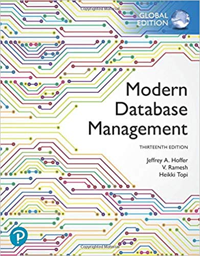 Modern Database Management Global 13th
