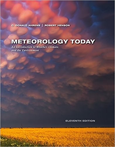 Meteorology Today 11th by C Donald Ahrens