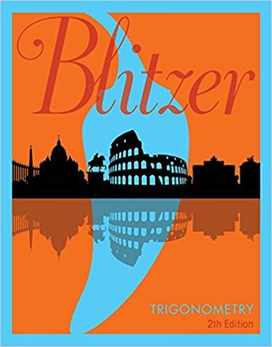 Trigonometry 2nd by Robert F Blitzer