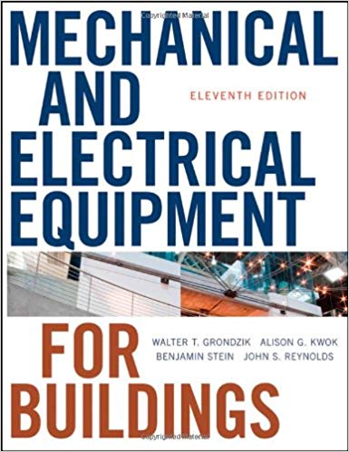 Mechanical and Electrical Equipment for Buildings 11th