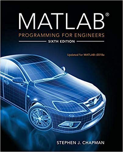 MATLAB Programming for Engineers 6th