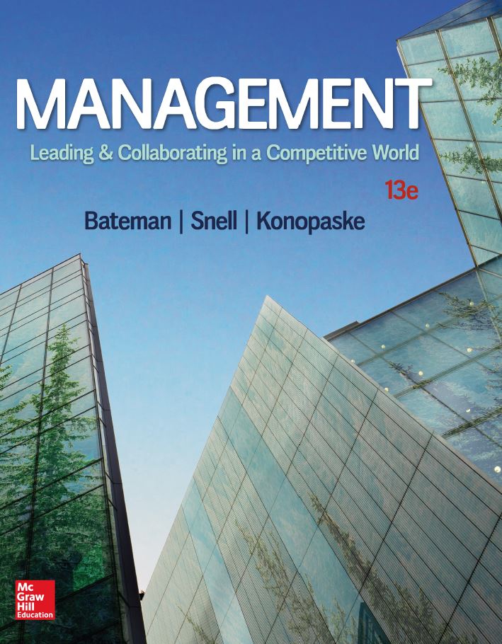 Management Leading and Collaborating in a Competitive World 13th 13E