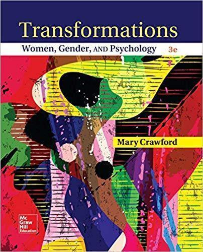 Transformations Women Gender And Psychology 3Rd