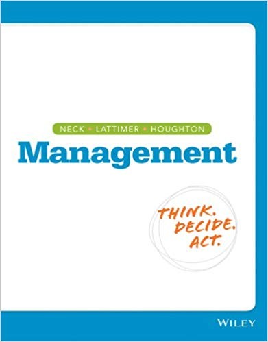 Management by Christopher P Neck