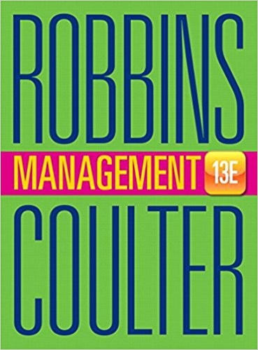 Management 13th by Stephen P Robbins