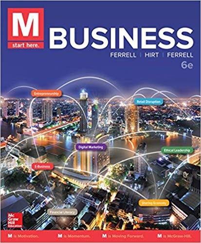 M Business 6th by O C Ferrell