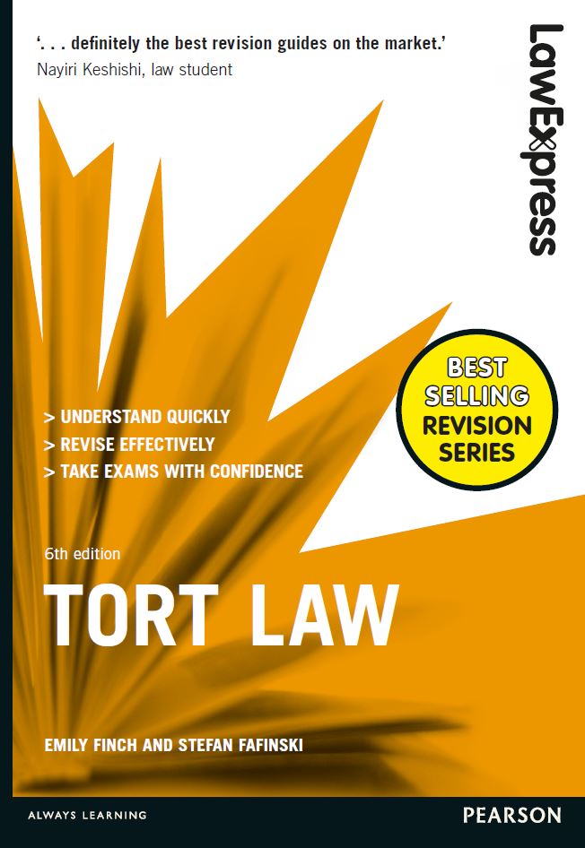 Tort Law 6th 6E Emily Finch Stefan Fafinski
