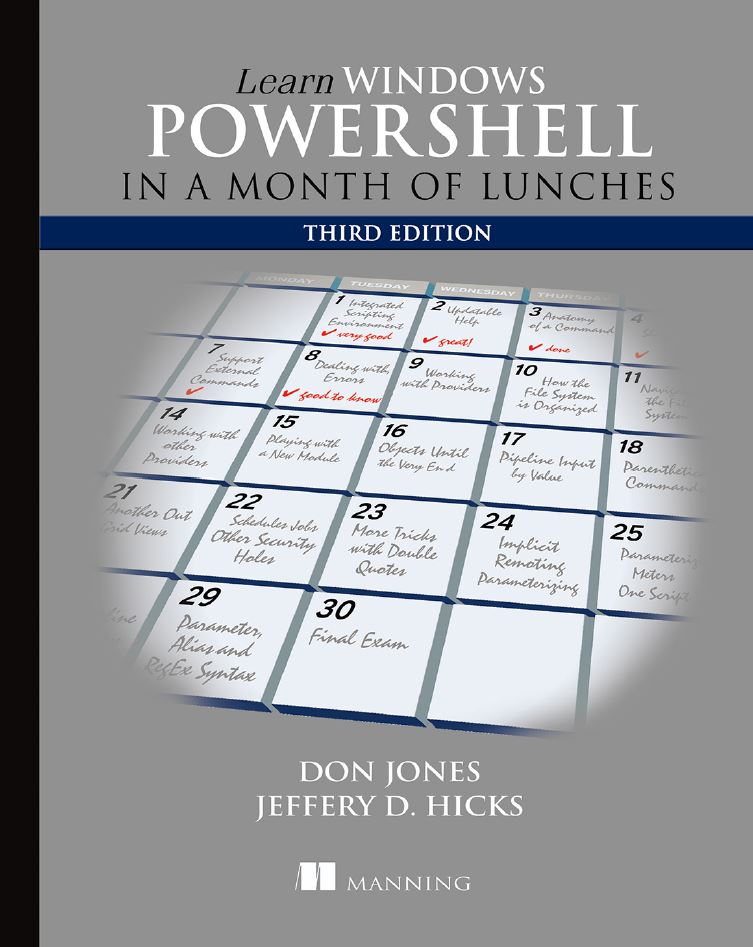 Learn Windows PowerShell in a Month of Lunches 3rd 3E
