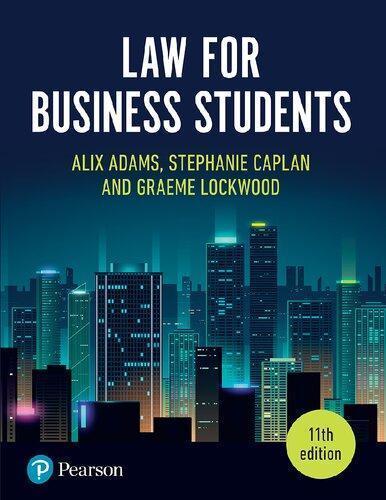 Law For Business Students 11th