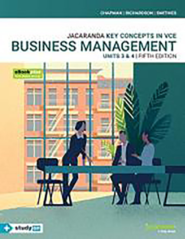 Jacaranda Key Concepts in Vce Business Management 5th 5E