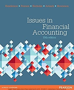 Issues in Financial Accounting 15th