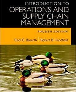Introduction to Operations Supply Chain Management 4th