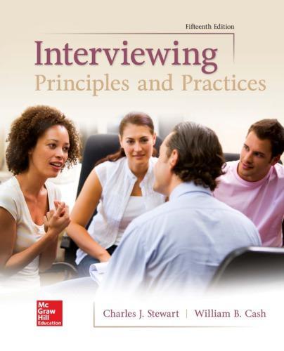 Interviewing Principles And Practices 15Th
