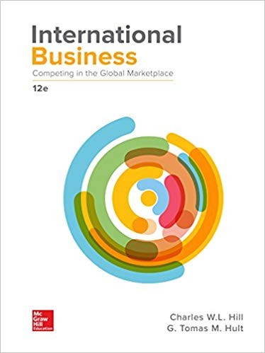 International Business Competing in the Global Marketplace 12th
