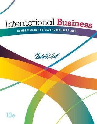 International Business Competing In The Global Marketplace 10Th