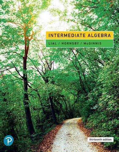 Intermediate Algebra 13Th