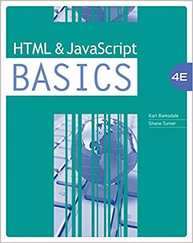 Html And Javascript Basics 4Th