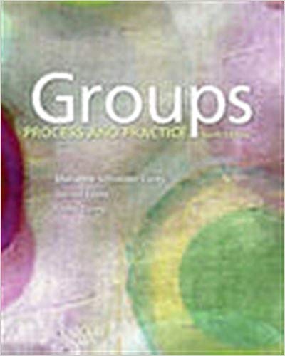 Groups Process And Practice 10Th