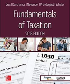 Fundamentals of Taxation 2018 11th by Ana Cruz