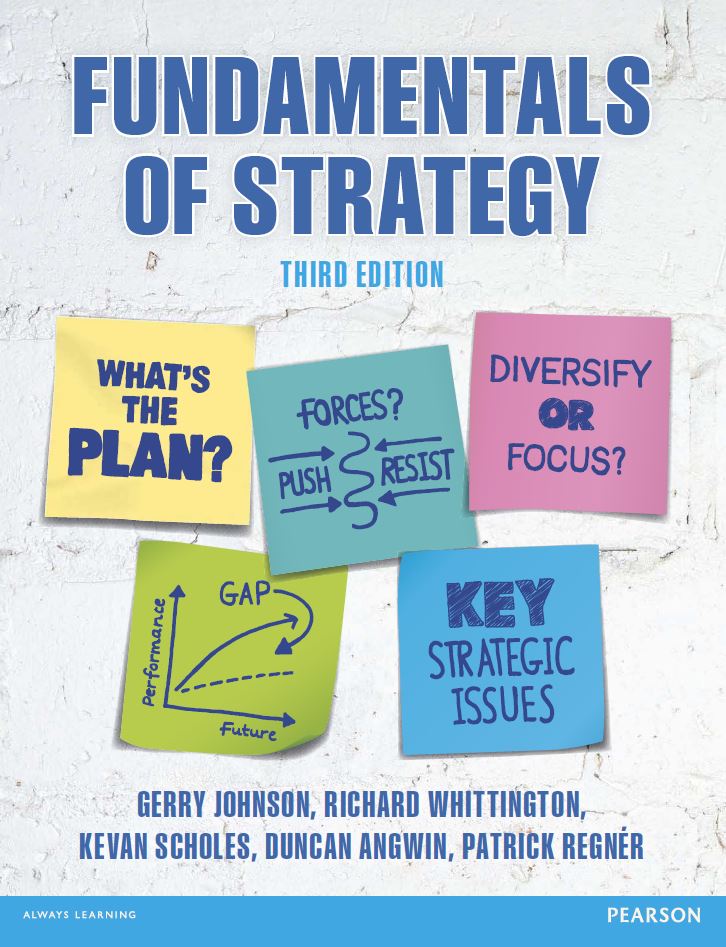 Fundamentals of Strategy 3rd 3E Gerry Johnson