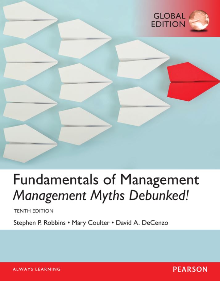 Fundamentals of Management 10th 10E Stephen Robbins