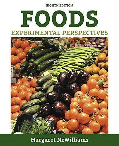 Foods Experimental Perspectives 8Th