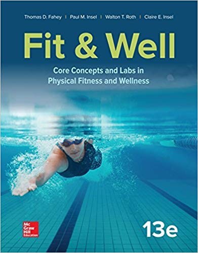 Fit 038 Well Core Concepts and Labs in Physical Fitness and Wellness 13th
