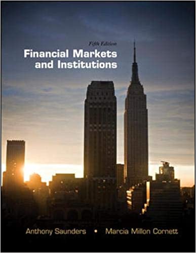 Financial Markets And Institutions 5Th